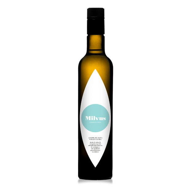 Alyvuogių aliejus MILVUS, Extra virgin, Empeltre, 250 ml