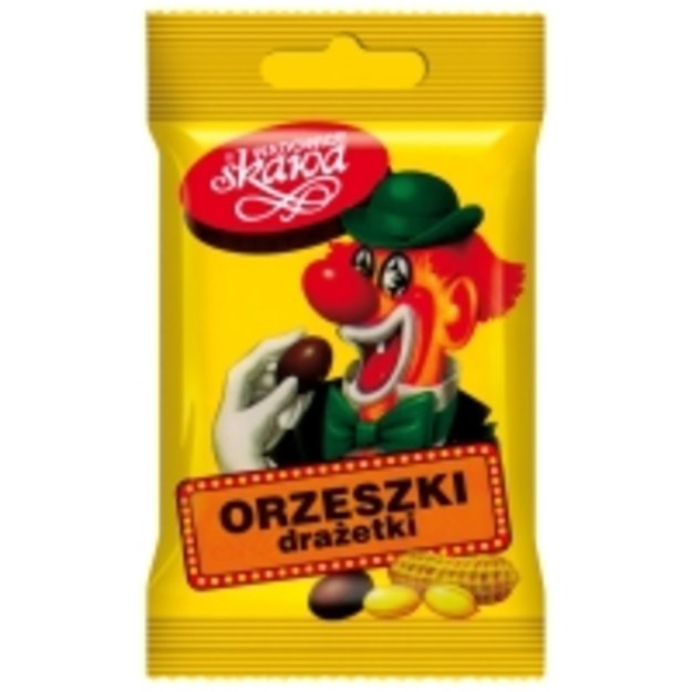 Dražė SKAWA, Klounai, riešutų skonio, 70g