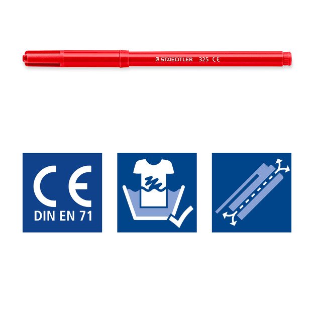 Flomasteriai STAEDTLER Noris Club, 24 splavų 8