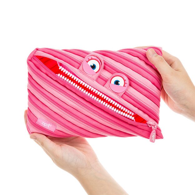 Penalas-pie&scaron;tukinė ZIPIT Wildlings Jumbo Pouch, ZTMJ-WD-HIP, rožinės sp. 7