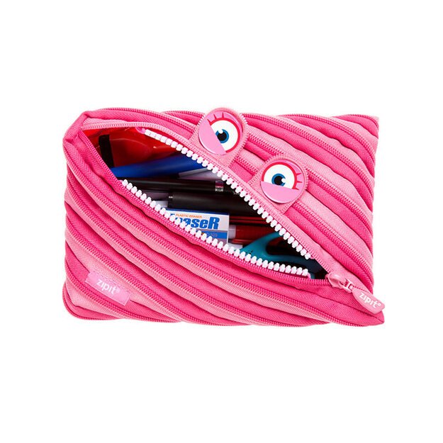 Penalas-pieštukinė ZIPIT Wildlings Jumbo Pouch, ZTMJ-WD-HIP, rožinės sp. 1