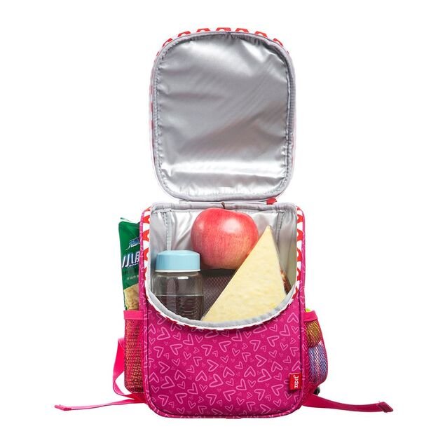Pietų dėžutė su petne&scaron;omis, ZIPIT, Wildlings Lunch Bag, LBWD-HIPS, Rožinės sp. 7