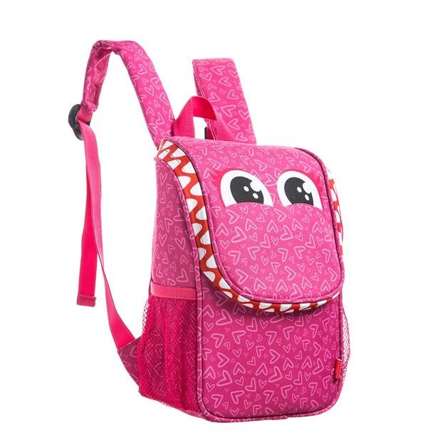 Pietų dėžutė su petne&scaron;omis, ZIPIT, Wildlings Lunch Bag, LBWD-HIPS, Rožinės sp. 4