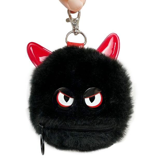 Pakabukas - Piniginė, Mini Plush Key Chain, velniukas
