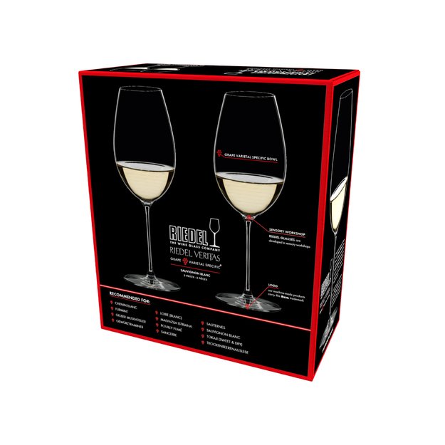 Taurė Riedel VERITAS Sauvignon Blanc, kri&scaron;tolas, 440 ml, H 23,5 cm, 2 vnt, 6449/33 2