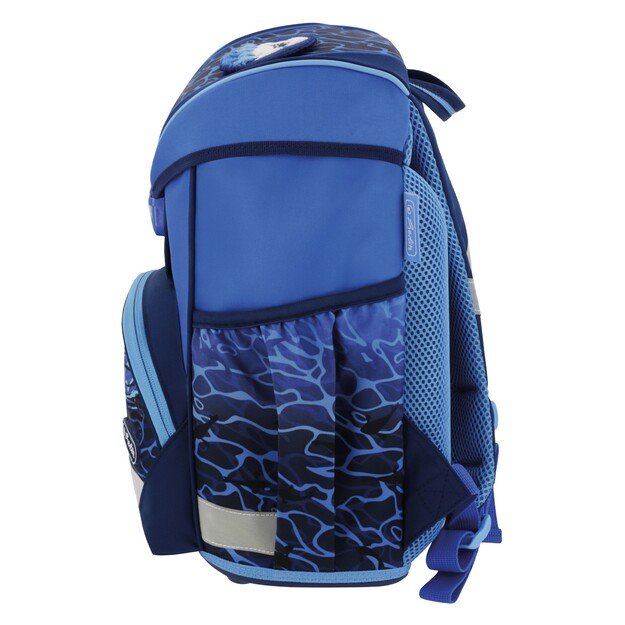 Forminė kuprinė Herlitz UltraLight Blue Shark  36 x 28 x 21 cm 2