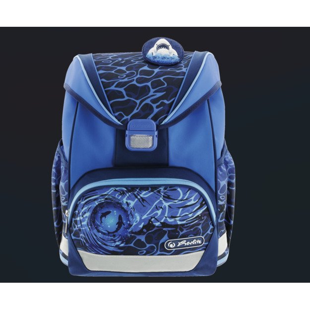 Forminė kuprinė Herlitz UltraLight Blue Shark  36 x 28 x 21 cm