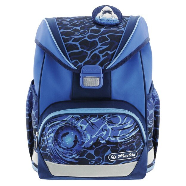 Forminė kuprinė Herlitz UltraLight Blue Shark  36 x 28 x 21 cm 1