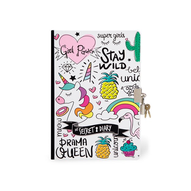 Dienoraštis Itotal Unicorn, A5, su spynele