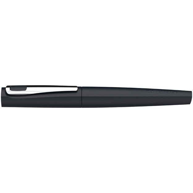 Plunksnakotis SCHNEIDER Tomo M, plastikinis, matinis juodos spalvos korpusas, tinka dešiniarankiams ir kairiarankiams