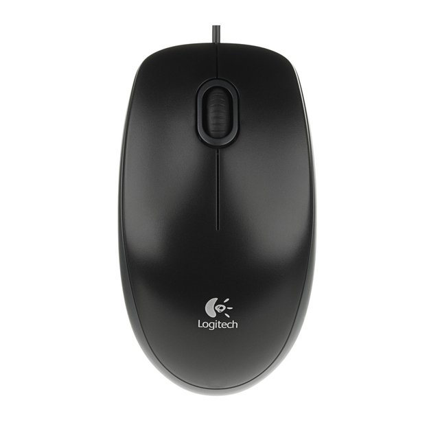 Optinė pelė Logitech B100, juodos spalvos 1