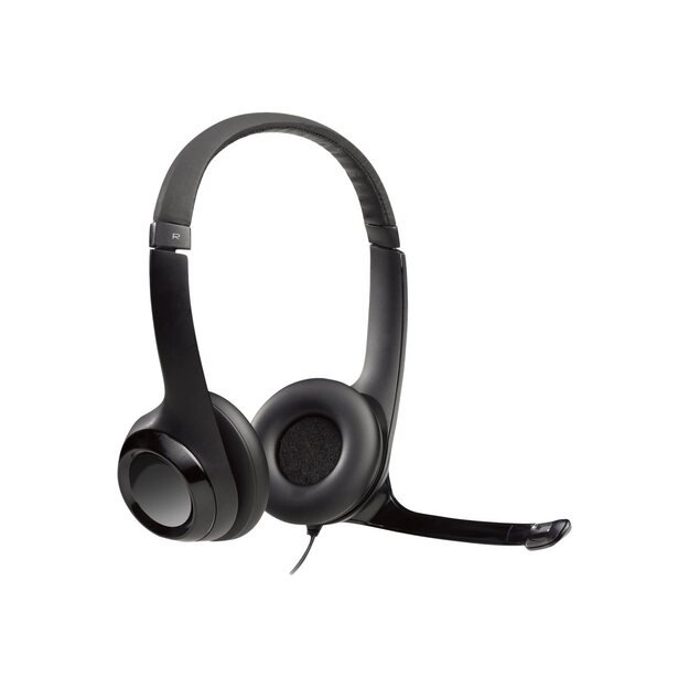 Ausinės Logitech H390 USB (981-000406), juodos 9