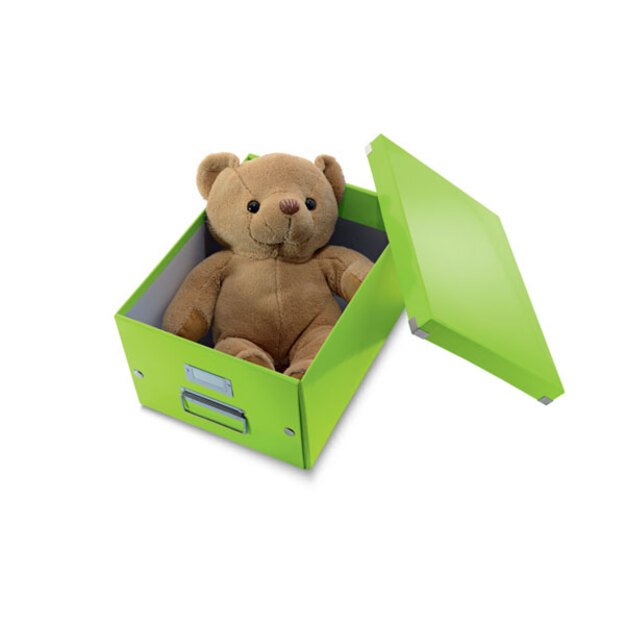 Archyvavimo dėžė LEITZ WOW, sudedama, A4, 200 x 281 x 370 mm, žalia sp. 3