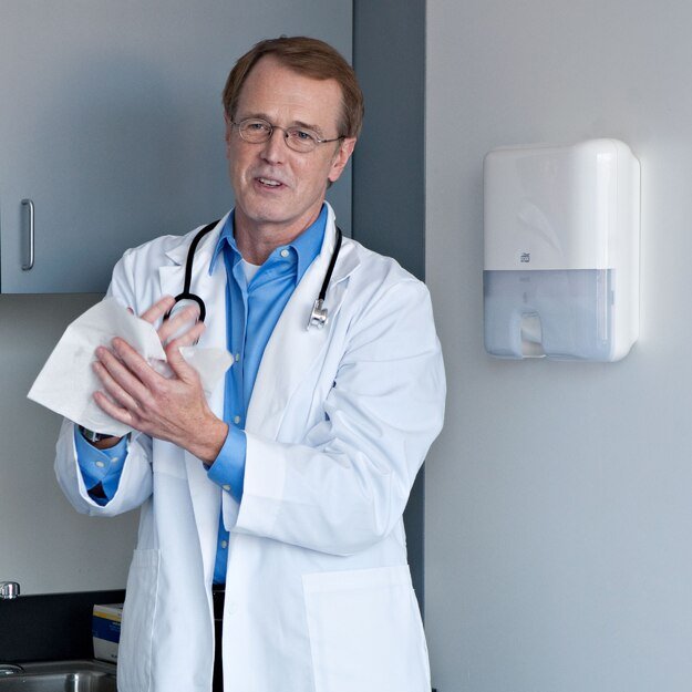 Rankų valymo popieriaus laikiklis TORK 552100 ,H2 Mini 2