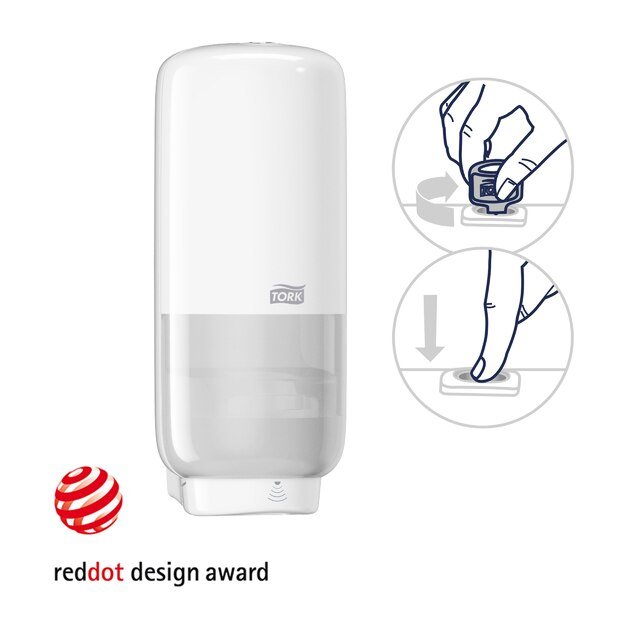 Muilo putų laikiklis TORK S4,  561600, baltos spalvos 2