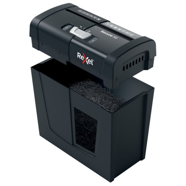 Dokumentų naikiklis REXEL Secure X6, P4, 10L 1