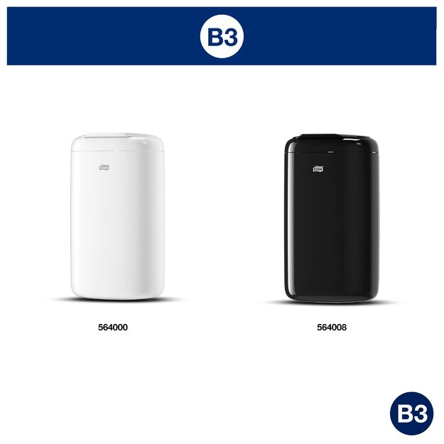 Šiukšlių maišai TORK, 5L, juodos spalvos, 50 vnt./rulonėlis (204040) 5