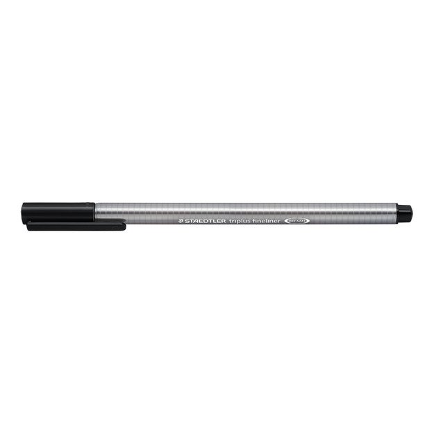 Vienkartinis rašiklis STAEDTLER TRIPLUS FINELINER 334, 0,3 mm, juoda 1