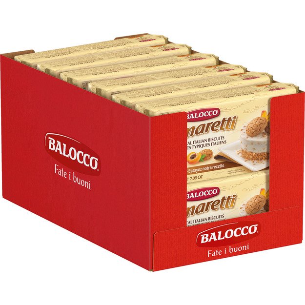 Sausainiai BALOCCO, Amaretti, 200 g