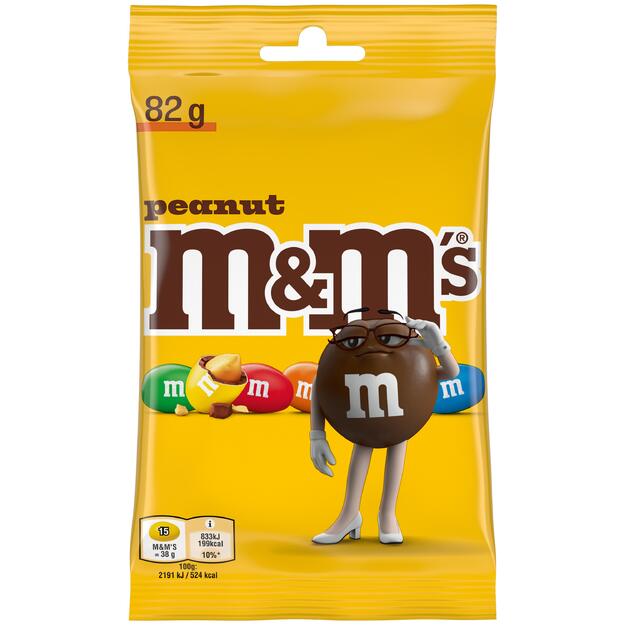 Dražė M&M s Peanut, 82 g