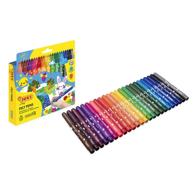 Stori flomasteriai JOVI MAXI, 24 spalvų rinkinys 2