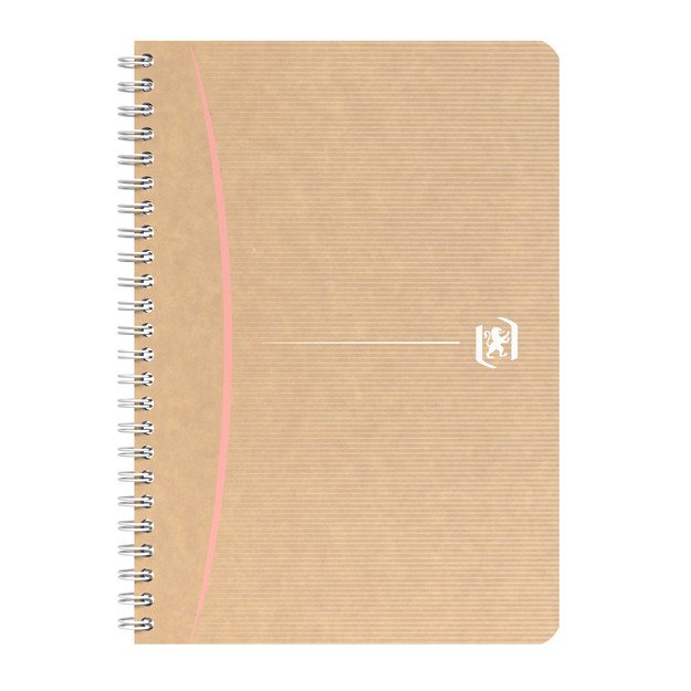 Sąsiuvinis su spirale OXFORD Touareg, A5, perdibto popier., 100 lapų, langeliais 2