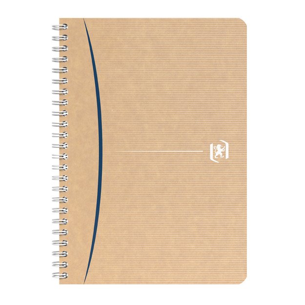 Sąsiuvinis su spirale OXFORD Touareg, A5, perdibto popier., 100 lapų, langeliais 1