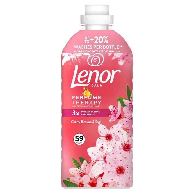 Mink&scaron;tiklis LENOR Cherry Blossom & Sage, 59 skalb., 1239ml