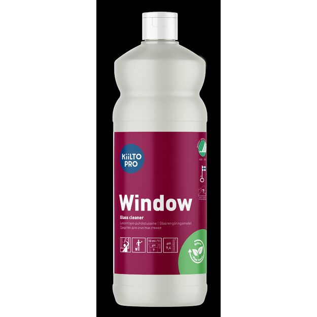 Langų valiklis, Kiilto Window, 1L