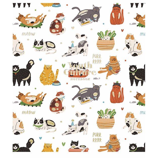 Sąsiuvinis Schoolboy, A5, 48 lapų, 70 gsm, langeliais 5