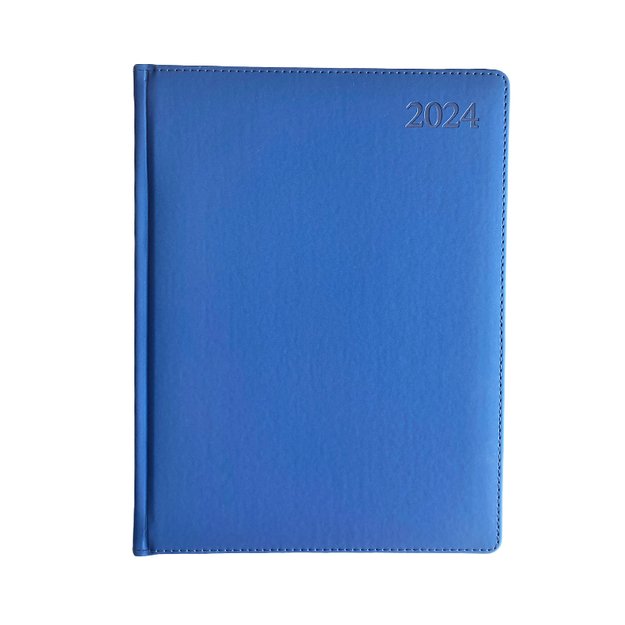 Kalendorius EXTRA SHINE, 2026, PU, A4, mėlyna (Baltic) 2