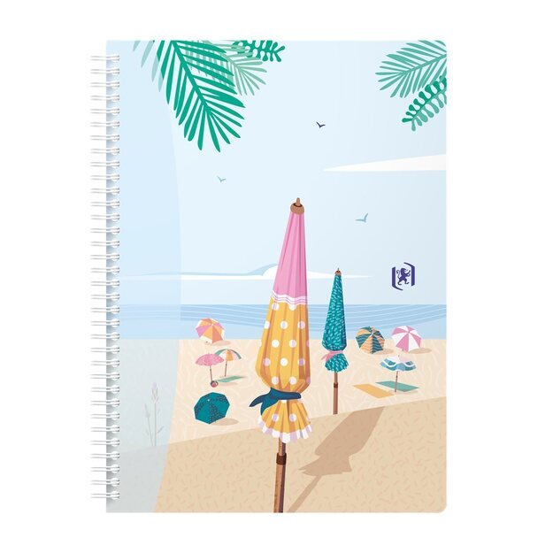 Sąsiuvinis su spirale OXFORD HORIZONS, B5, 60 lapų, 90 gsm, linijomis 2