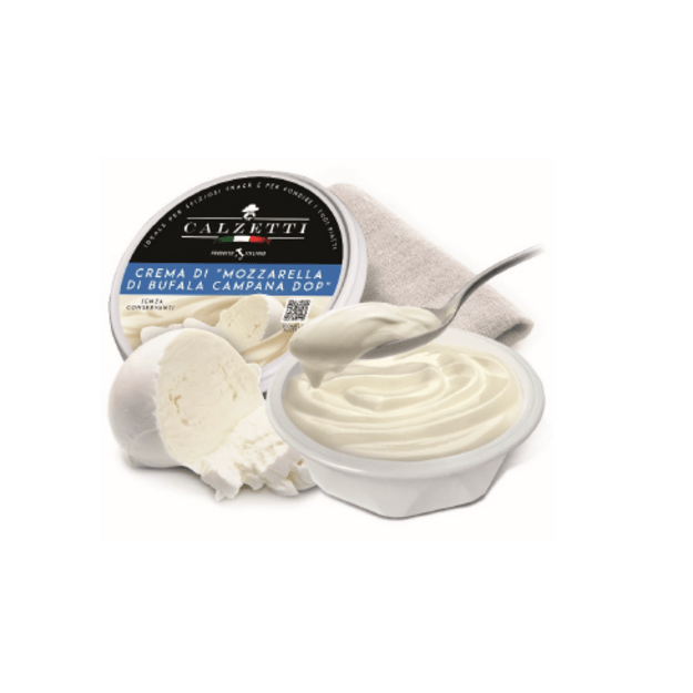 Tepamas Mozzarella di Bufalo sūrio kremas CALZETTI, P.D.O. 125 g