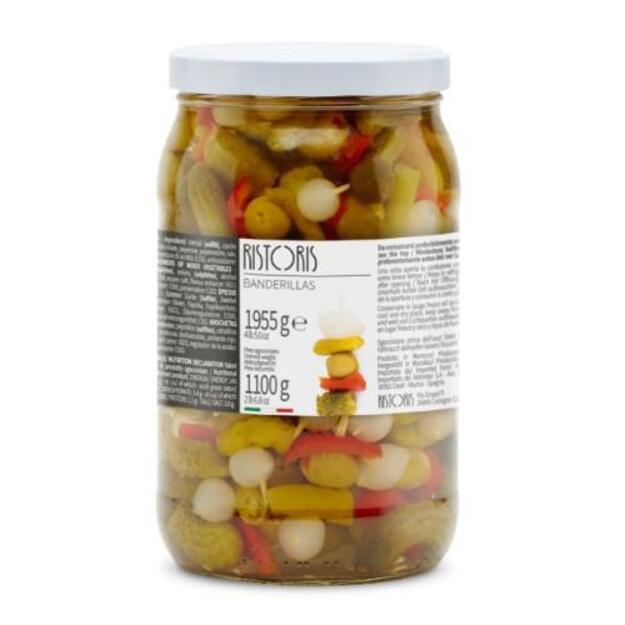 Įvairių daržovių ie&scaron;meliai RISTORIS, 1900g/1100g