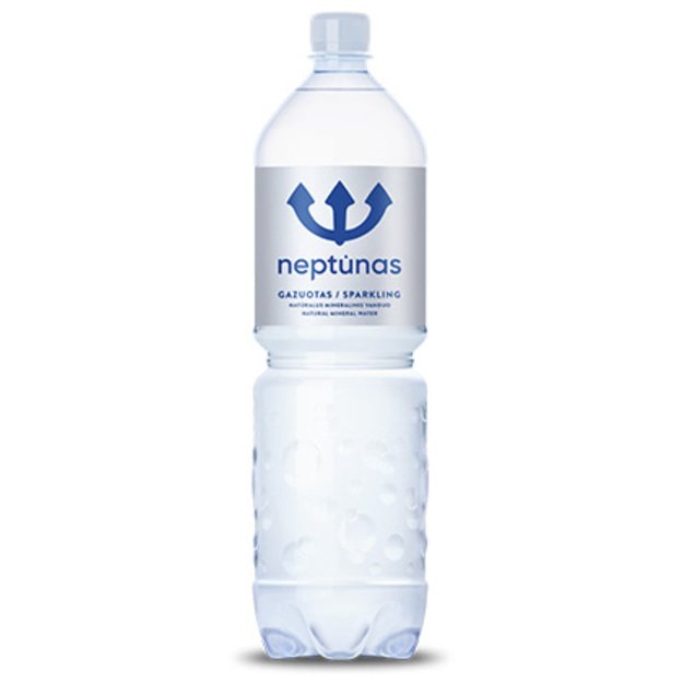 Mineralinis vanduo NEPTŪNAS, švelniai gazuotas, 1,5 l, PET D 1