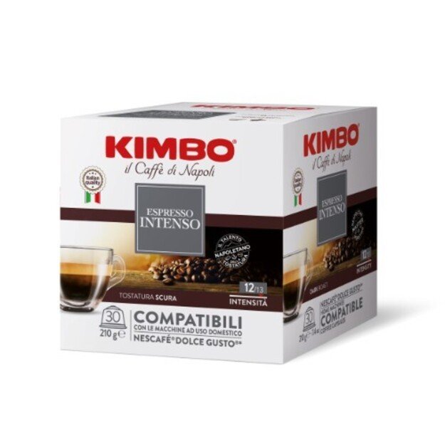 Kavos kapsulės KIMBO Intenso, 30 x 7g