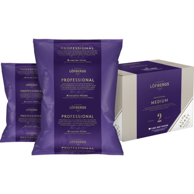 Kavos pupelės LÖFBERGS Professionell Medium RA, 1kg 1
