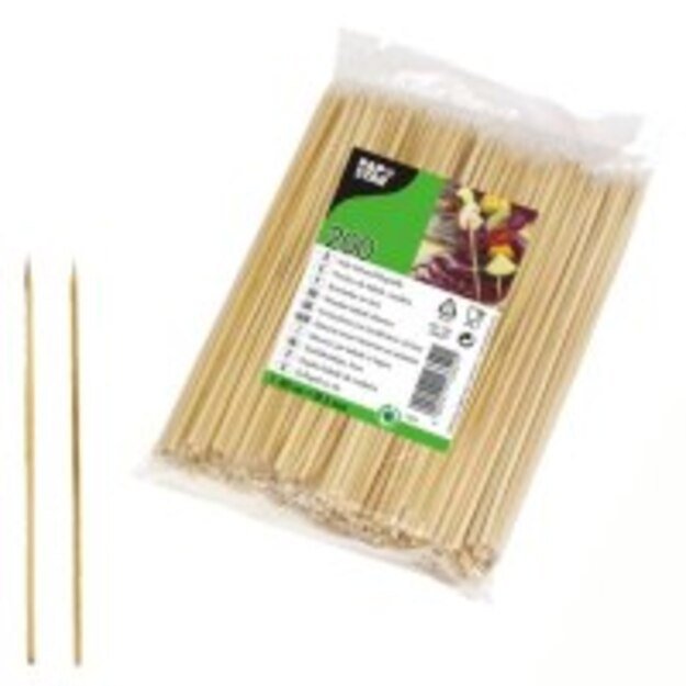 Iešmeliai, mediniai,  5 mm, x 40 cm,  200 vnt.