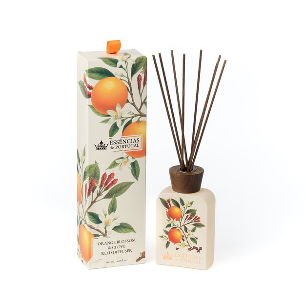 Namų kvapas Botanic Orange&Clove, su lazdelėmis, 200 ml, iki 60 d, vnt