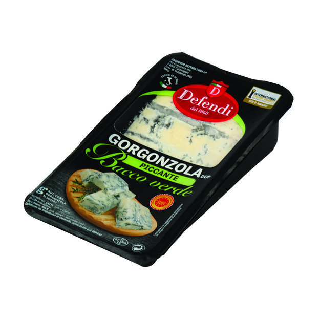 Mėlynojo pelėsio sūris GORGONZOLA PICCANTE Bacco Verde, 200 g SKVN