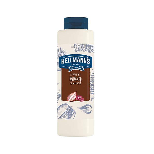 Padažas, HELLMANNS, Barbecue, 950 g