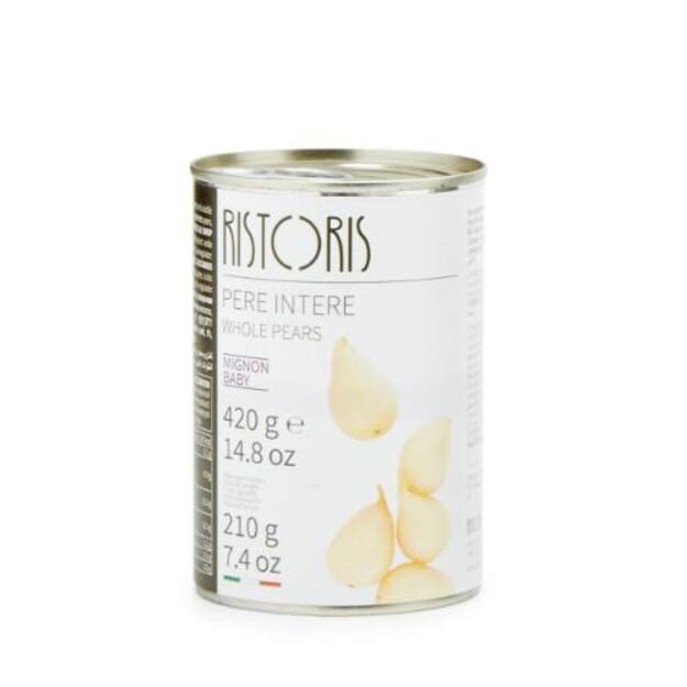 Mini kriaušės RISTORIS, 420g/210 g 1