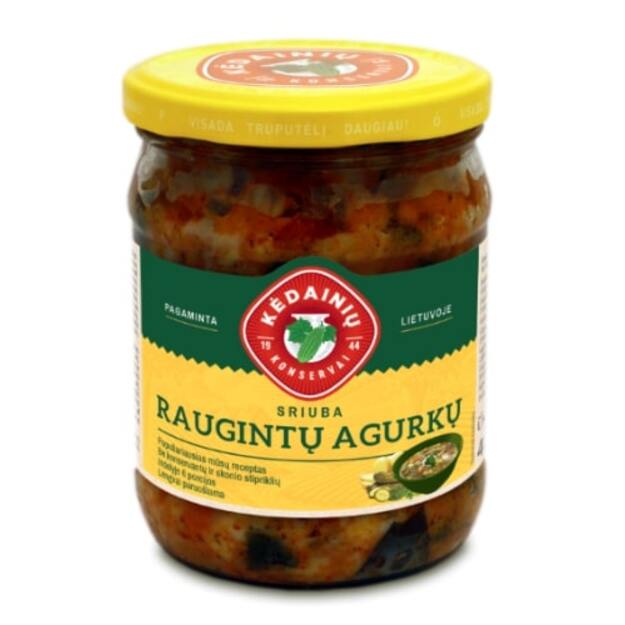 Raugintų agurkų sriuba KĖDAINIŲ, 480 g 1