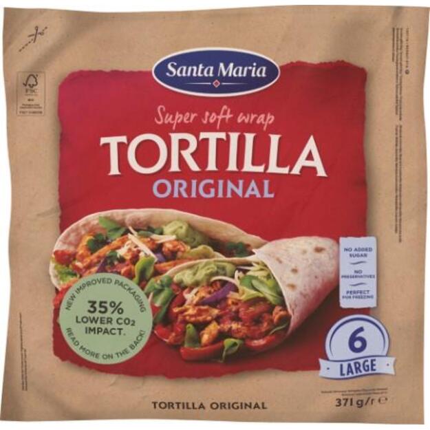Tortilijos 10 SANTA MARIA, 371 g 1